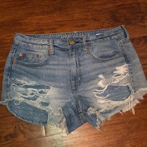 American Eagle Hi-Rise Festival Jean Shorts